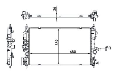 RADIATOR RACIRE MOTOR