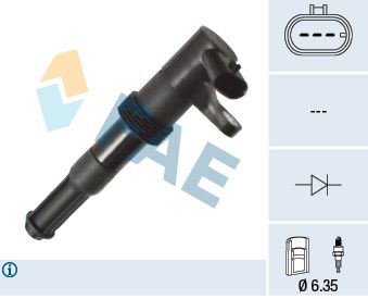 Катушка зажигания FAE 80416 для FIAT STILO