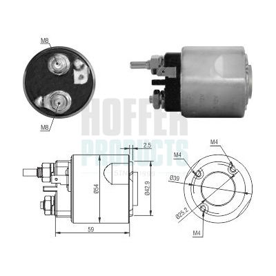 SOLENOID ELECTROMOTOR