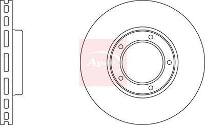 APEC Brake Disc DSK658