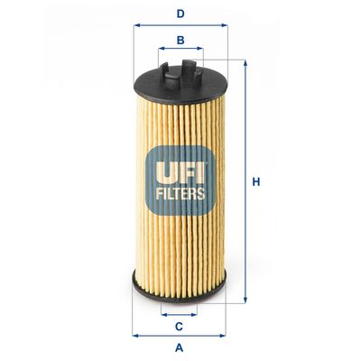 Масляный фильтр UFI 25.185.00 для BMW i8