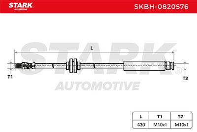 спирачен маркуч STARK SKBH-0820576