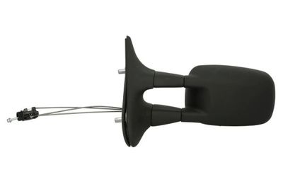 Zijspiegel Links (mechanisch, flat) past: SEAT INCA VW CADDY II 11.95-01.04