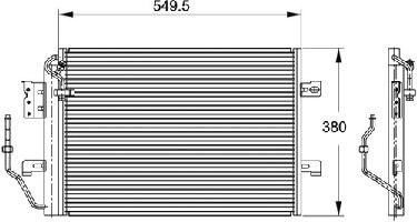 Condensor, airconditioning