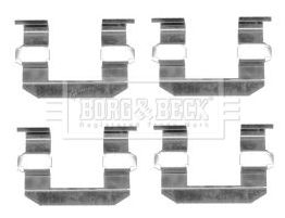 Комплектующие, колодки дискового тормоза BORG & BECK BBK1321 для SSANGYONG KYRON