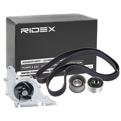 водна помпа+ к-кт ангренажен ремък RIDEX 3096W0147