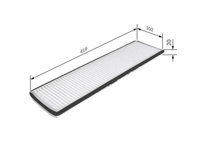 BOSCH Filter, Innenraumluft
