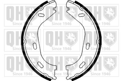 Zestaw szczęk hamulcowych, hamulec postojowy QUINTON HAZELL BS854