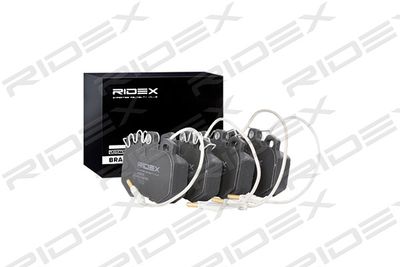 Комплект тормозных колодок, дисковый тормоз RIDEX 402B0708 для CITROËN C15
