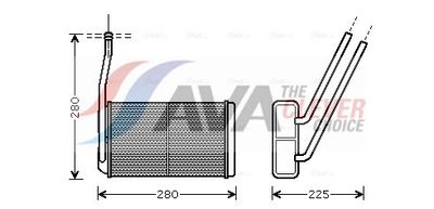 SCHIMBăTOR DE CăLDURă îNCăLZIRE HABITACLU