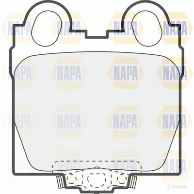 Brake Pad Set NAPA PBP7249