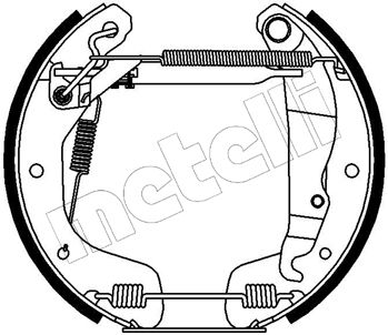 METELLI 51-0124 Ремкомплект барабанных колодок  для CHEVROLET LANOS (Шевроле Ланос)