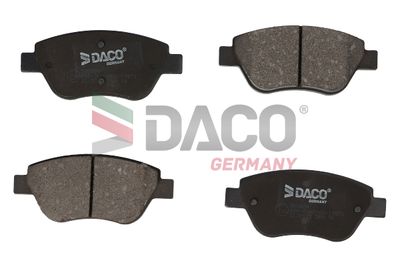 Комплект тормозных колодок, дисковый тормоз DACO Germany 320924 для FIAT ALBEA