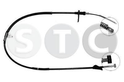 Тросик, cтояночный тормоз STC T482510 для OPEL AGILA