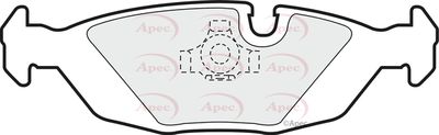 Brake Pad Set APEC PAD676