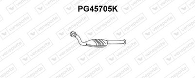 Катализатор VENEPORTE PG45705K для PEUGEOT 405