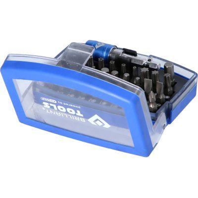Ks Tools - Sada skrutkových bitov 1/4" 32ks