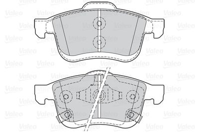 Brake Pad Set, disc brake 302163