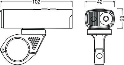 Súprava svetiel, bicykel OSRAM LEDBL203 SET