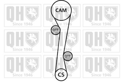 SET CUREA DE DISTRIBUTIE QUINTON HAZELL QBK839 1