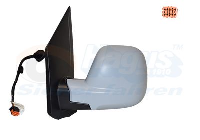 Vnější zpětné zrcátko VAN WEZEL 0944817