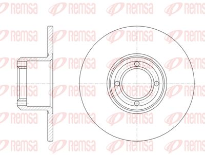 Тормозной диск REMSA 6008.00 для ROVER MINI