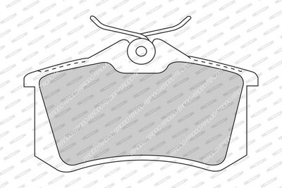 BREMSBELAGSATZ SCHEIBENBREMSE FERODO FDB1491 1