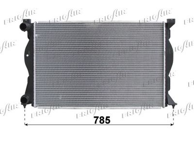Радиатор, охлаждение двигателя FRIGAIR 0110.3139 для AUDI A6