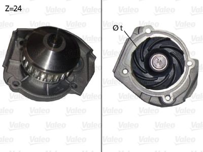 Water Pump, engine cooling 506640
