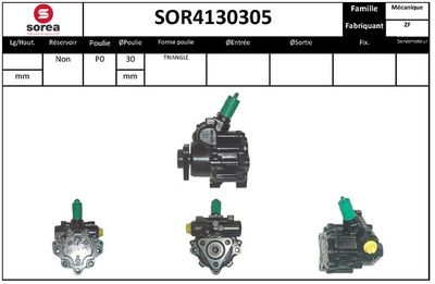 Hydraulické čerpadlo, řízení EAI SOR4130305