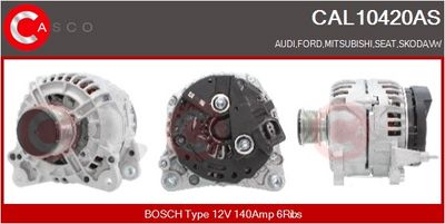 GENERATOR / ALTERNATOR CASCO CAL10420AS