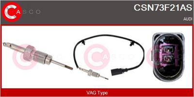 SENZOR TEMPERATURA GAZE EVACUARE