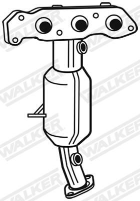 KATALYSATOR WALKER 28620 4
