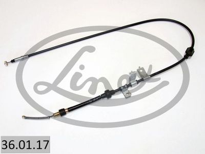 Тросик, cтояночный тормоз LINEX 36.01.17 для ROVER 45