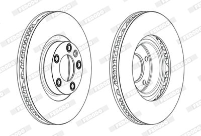 DISC FRANA FERODO DDF2019RC1 1