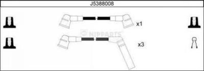 Комплект проводов зажигания NIPPARTS J5388008 для SUZUKI CAPPUCCINO