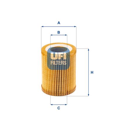 UFI 25.164.00 Масляний фільтр 