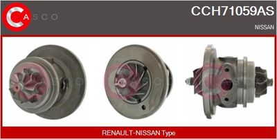 CASCO CCH71059AS Турбина  для NISSAN PICK UP (Ниссан Пикk уп)