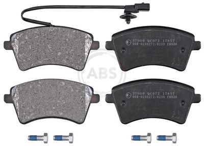 Brake Pad Set, disc brake 37900