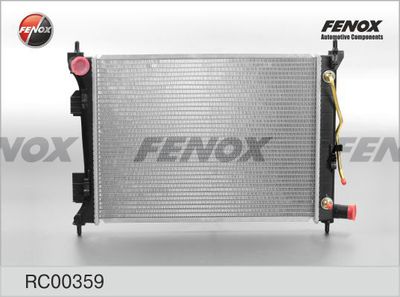Радиатор, охлаждение двигателя FENOX RC00359 для HYUNDAI SOLARIS
