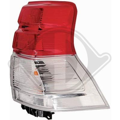 Задний фонарь DIEDERICHS 6675890 для TOYOTA LAND CRUISER PRADO