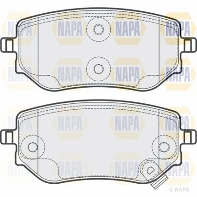Brake Pad Set NAPA NBP1799