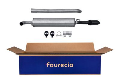 Глушитель выхлопных газов конечный Faurecia FS25286 для FIAT CINQUECENTO