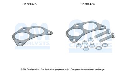 Монтажен комплект, изпускателна тръба BM Catalysts FK70147