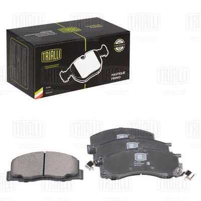 TRIALLI PF 4340 Тормозные колодки и сигнализаторы для TOYOTA PREVIA I (_R1_, _R2_) 2.4 4WD (TCR21_, TCR20_)