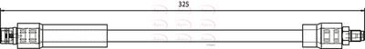APEC Brake Hose HOS3686