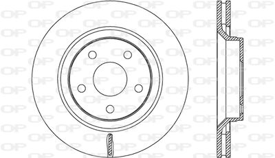OPEN PARTS BDA2678.20 Тормозные диски для JEEP WRANGLER IV (JL) 3.6 VVT (JL72, JL74)