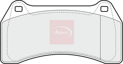 APEC Brake Pad Set, disc brake PAD1246