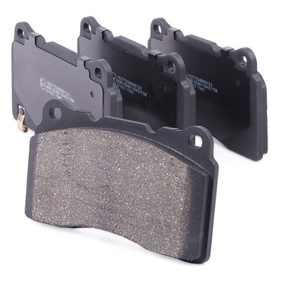 комплект спирачно феродо, дискови спирачки RIDEX 402B0476