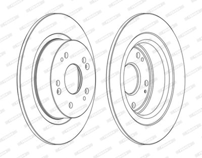 Brake Disc DDF1776C